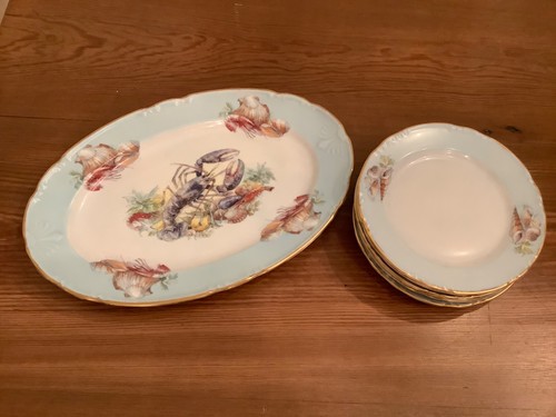 Piatto aragosta thun vintage - piatto,