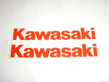 ADESIVO "KAWASAKI" ROSSO 180 X 30mm --- SET 2 PZ