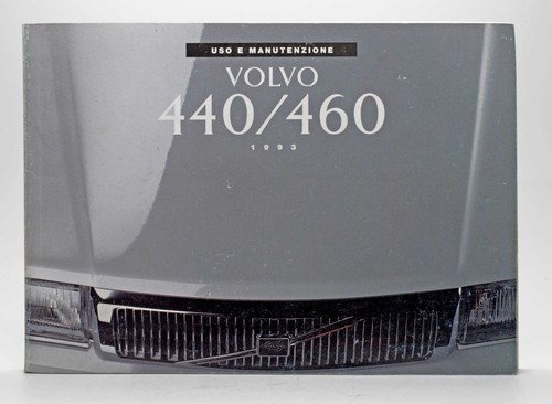 Volvo 440 460 1993 libretto - volvo,