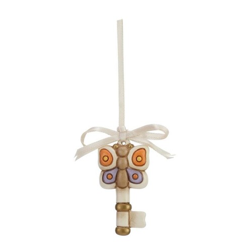 Chiave con farfalla 3x6 - farfalla, cm.