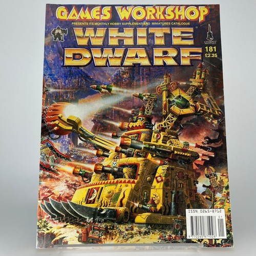 White dwarf 181 rivista giochi - white,