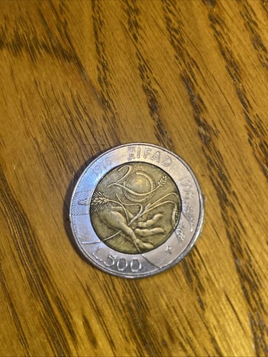 Moneta 500 lire ifad - moneta,