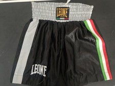 Pantaloncini da boxe LEONE Fight Boxing Muay Thai MMA Arti Marziali tg S