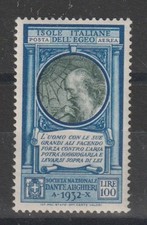 1932 EGEO POSTA AEREA DANTE