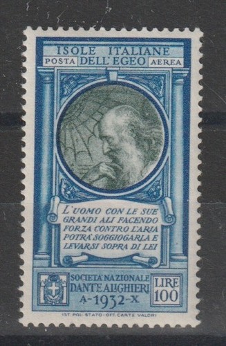 1932 egeo posta aerea - 1932, dante
