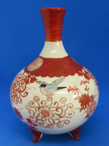 Vaso giapponese kutani - vaso,