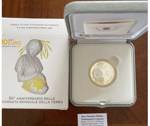 Vaticano euro oro e - 10,