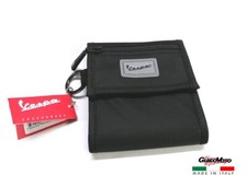 PORTAFOGLIO VESPA NERO STOFFA 658 MULTI TASCHE VE-00023-9BLACK