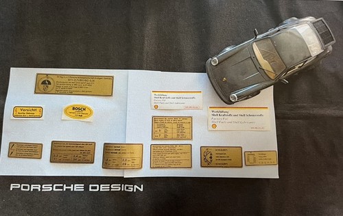 Decals vano motore porsche - decals,
