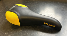 Retro Planet X Giallo Old Skool Pelle DH Salto Sporco MTB Sella Bici 90S