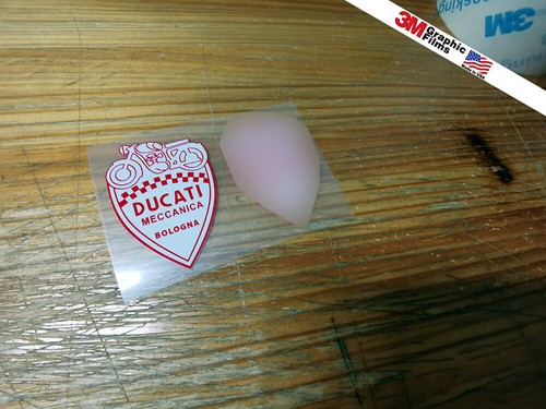 Ducati meccanica decal vinyl - meccanica,
