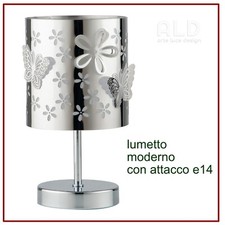 Lampada moderna da tavolo lumetto da comodino per cameretta camera da letto n