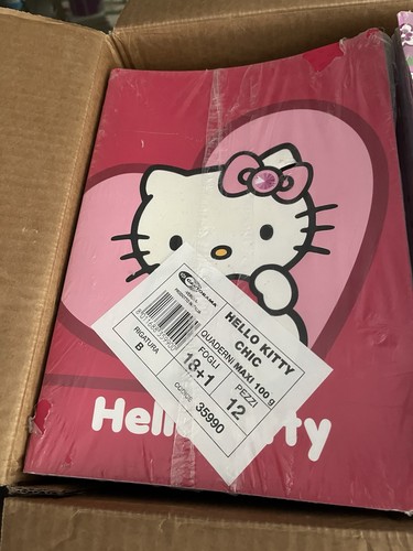 Pacco quaderni hello kitty - pacco,