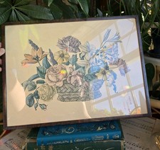 Cesto vintage con cornice