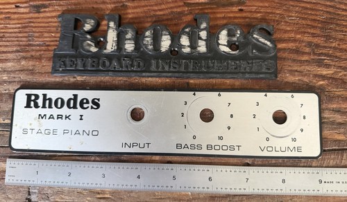 Vintage rhodes mark - rhodes, i