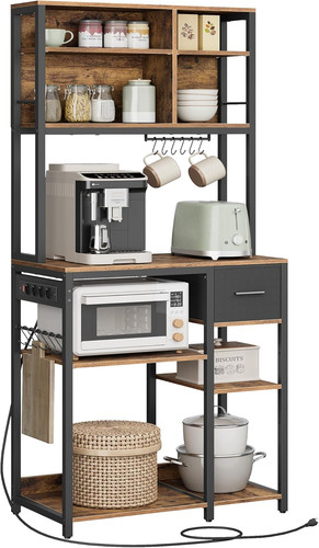 Scaffale cucina con - scaffale,