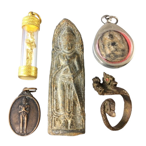 Set amuleto tailandese sacro - , 5