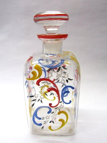 Art decò vetro liquore - art,