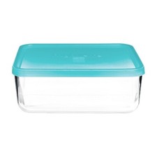 Contenitore ermetico frigo Frigoverre system rettangolare 26 x 21 cm bormioli