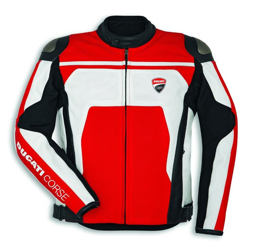 Giacca pelle duacti corse - pelle,