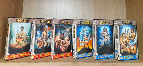 Vhs maciste contro mongoli - maciste,