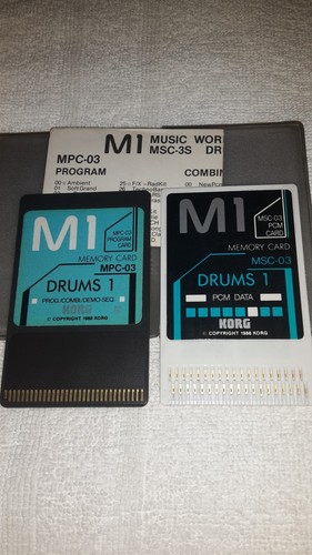 Korg doppie card mpc - card, mpc-03+msc-03