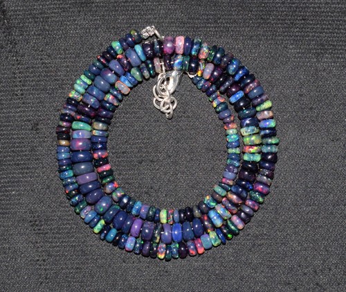 Collana perle pietre - , preziose