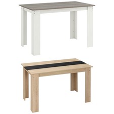 HOMCOM Tavolo da Cucina Moderno per 4-6 Persone 120x69x75cm