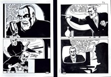 Tavole originali Magnus - Kriminal - L'inviato d'oltreoceano #97 p43 - 94 (1967)