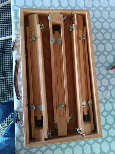 Cavalletto vintage per artisti - vintage,