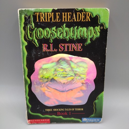 Goosebumps triple header book - header,