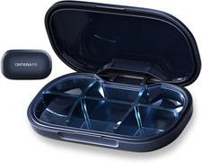 Portapillole Piccolo, 6 Scomparti Portapillole Piccolo per Borsa, Organizer Da V