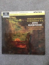 SAX 2497 BS - Stereo LP - Tchaikovsky Symphony No. 5 - Otto Klemperer
