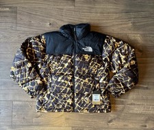 Giacca The North Face Retro Nuptse 1996 - marrone carbone - media - nuova con etichette - prezzo consigliato £ 290