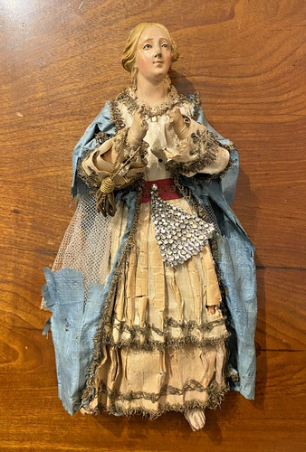 Antica statua giovane donna - antica,