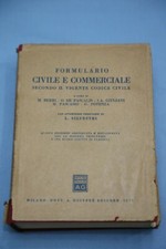 formulario civile e commerciale codice civile Giuffrè 1977 sovracoperta