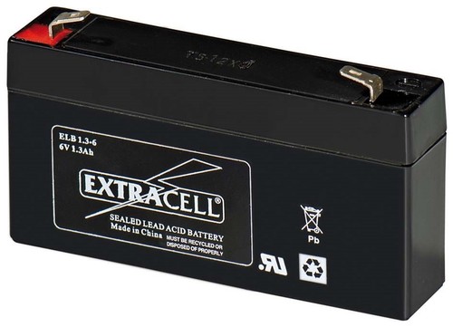 Batteria piombo gel - batteria, 1,3a