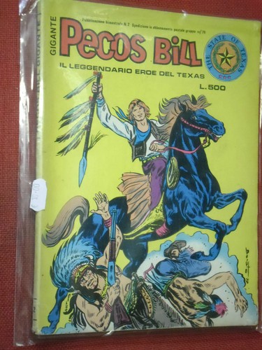 Pecos bill gigante raro - pecos, 2