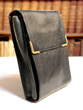 Borsa portapipe e accessori in pelle  4 posti - nuova mai usata