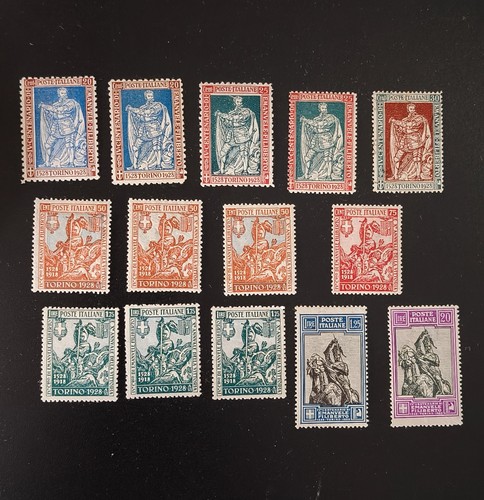 Francobolli 1928 emanuele - francobolli,