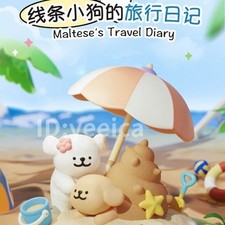 PLZDOT Maltese's Travel Diary Series Blind Box Figura Confermata Nuovo Regali Giocattoli