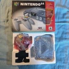 ??❗️RARA❗️CONSOLE NINTENDO 64 PAL EUR LINEA GIG BOXATA CIB ORIGINALE COMPLETA