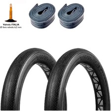 KIT 2 PNEUMATICI E 2 CAMERE 20 x 4 VEETIRE CO SPEEDSTER FAT BIKE BICI 20x4.00