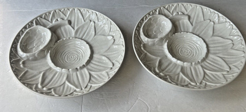 Due piatti carciofi vintage - piatti,
