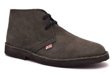 SAFARI NATURAL 87000 GRIGIO SCURO Scarpe Tipo Desert Boot Clark Polacco Uomo 