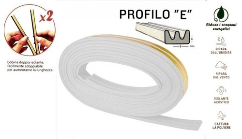 Guarnizione porte finestre - x, e