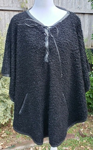 Poncho vintage anni marsina - 50,