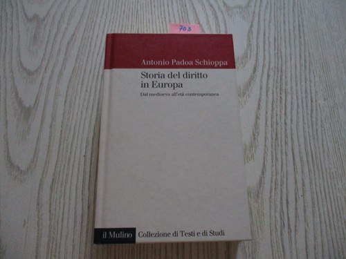 Storia del diritto europa - del, in