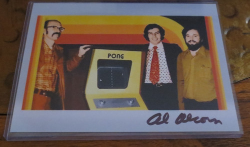 Foto autografata firmata - , al
