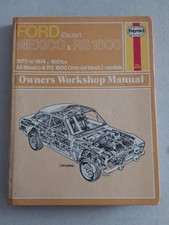 FORD ESCORT  MEXICO & RS 1600